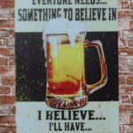 Metalen bord Everyone — foto 2