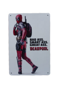 Metalen bord Deadpool