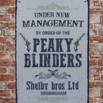 Metalen bord Peaky blinders — foto 3