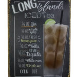 Metalen bord Long island
