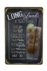 Metalen bord Long island