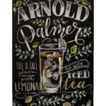 Metalen bord Arnold palmer