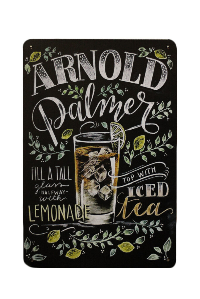 Metalen bord Arnold palmer