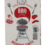 Metalen bord Summer BBQ party — foto 1