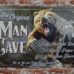 Metalen bord The original Mancave — foto 2