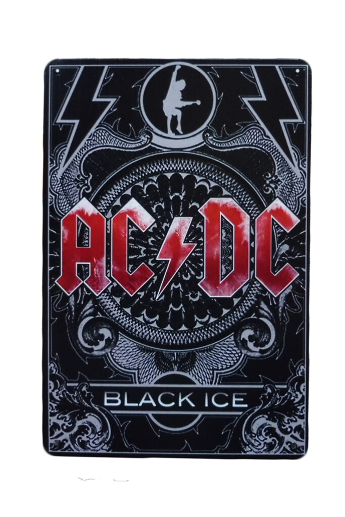 Metalen bord ACDC