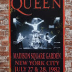 Metalen bord Queen madison square — foto 3