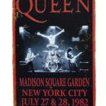 Metalen bord Queen madison square