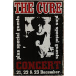 Metalen bord The cure