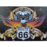 Metalen bord Live the legend