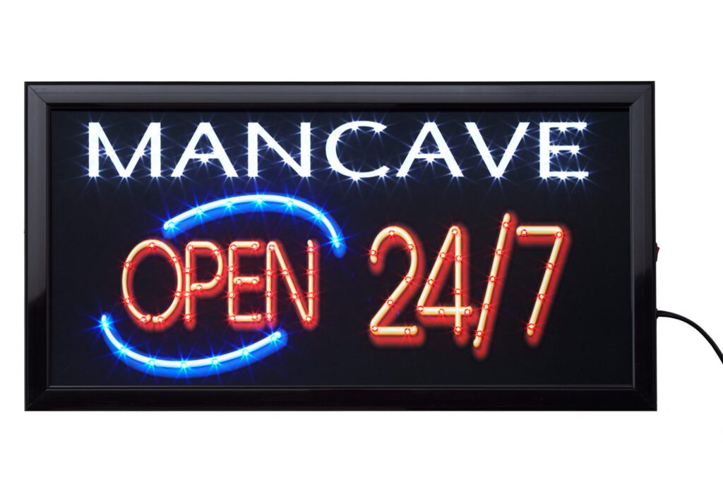Ledbord Mancave