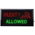 Ledbord Nudity Allowed