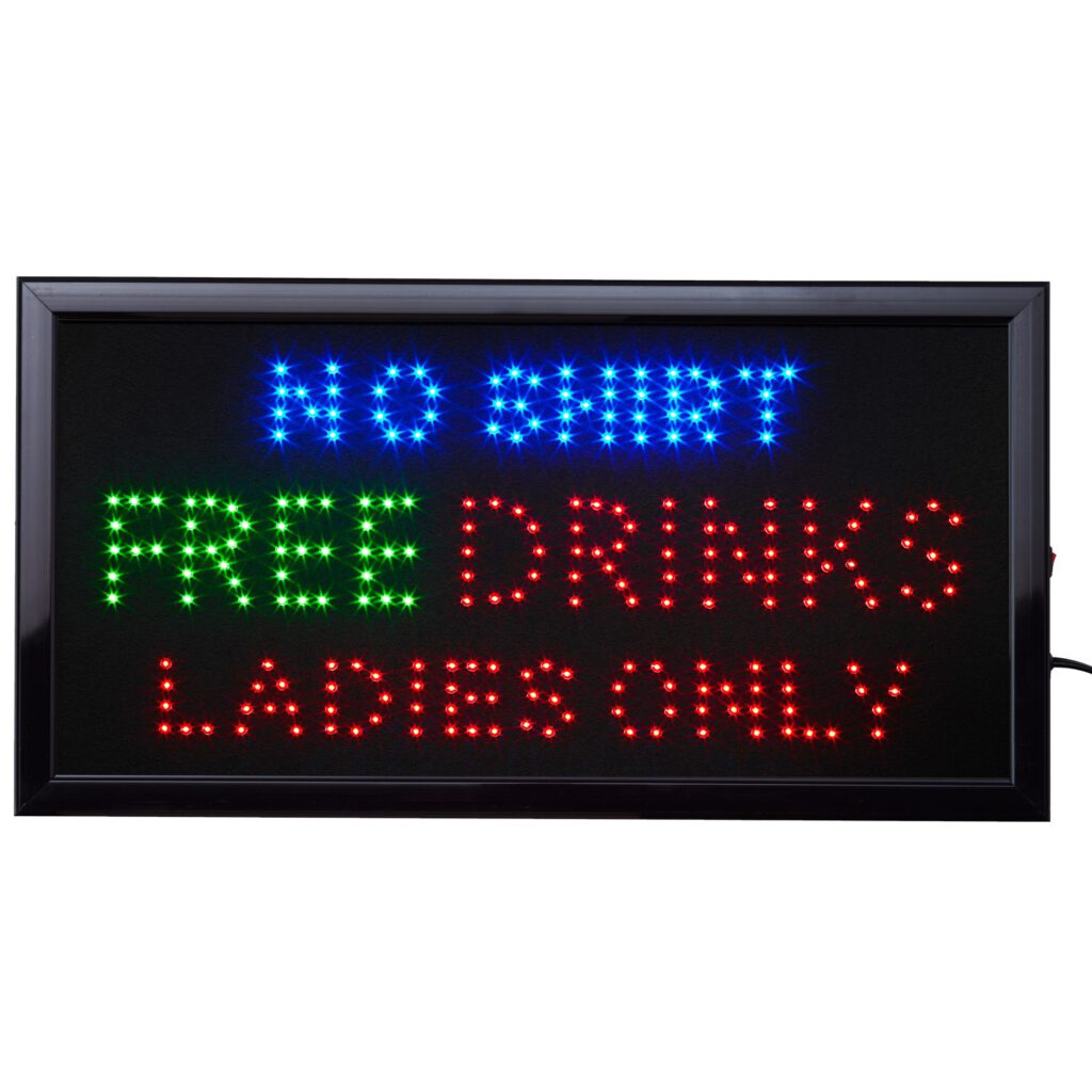 Ledbord No shirt