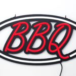 Neon Bord BBQ
