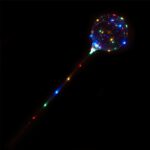 LED Bobo Ballonen op stok 5 stuks — foto 3