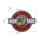Metalen bord Mancave — foto 2