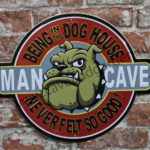 Metalen bord Mancave — foto 3
