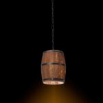 Lamp Wijnvat Naturel — foto 4