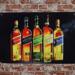 Metalen bord Johnnie walker — foto 2