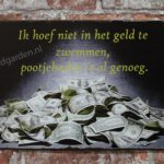Metalen bord Pootjebaden — foto 2