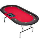 Pokertafel The nuts rood — foto 3