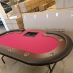 Pokertafel The nuts rood — foto 4