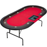 Pokertafel The nuts rood — foto 2