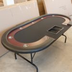 Pokertafel The nuts zwart — foto 3