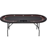 Pokertafel The nuts zwart