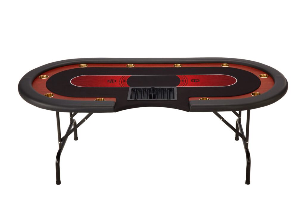 Pokertafel Straight Flush goud