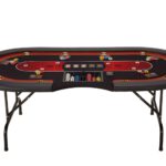 Pokertafel Straight Flush goud — foto 3