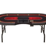Pokertafel Royal Flush goud