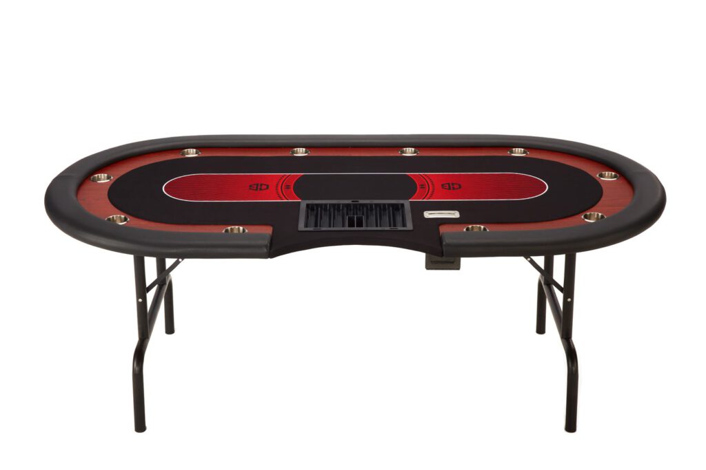 Pokertafel Royal Flush Zilver