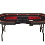 Pokertafel Royal Flush Zilver