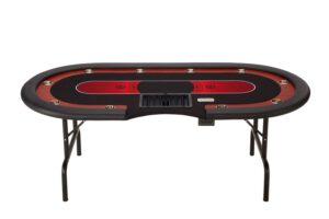 Pokertafel Royal Flush Zilver