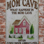 Metalen bord Mom Cave — foto 2