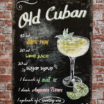 Metalen bord Old cuban — foto 2