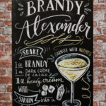 Metalen bord Brandy Alexander — foto 2