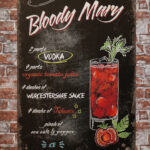 Metalen bord Bloody mary — foto 2