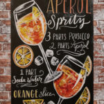 Metalen bord Aperol Sprity — foto 2