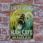 Metalen bord Entering Mancave violators — foto 3