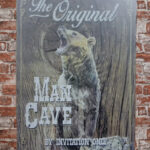 Metalen bord The original mancave — foto 2