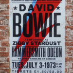 Metalen bord David Bowie — foto 2