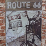 Metalen bord Hi-way cafe — foto 2