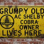 Metalen bord Grumpy old cobra — foto 2