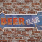 Metalen bord  Beer bar - L — foto 2