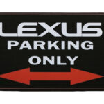 Metalen bord Lexus parking — foto 1