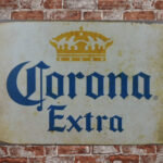 Metalen bord Corona extra — foto 2
