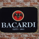 Metalen bord Bacardi — foto 2