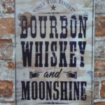 Metalen bord Bourbon Whiskey — foto 2